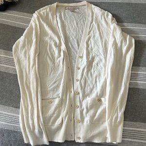 Banana Republic cream cardigan- S